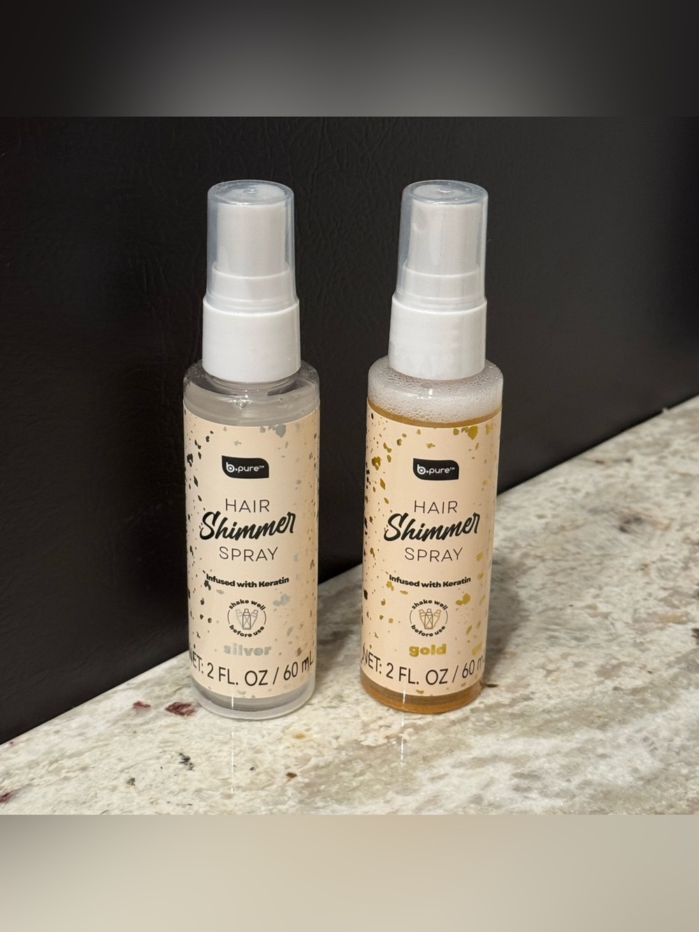 Hair Shimmer Spray - Silver & Gold